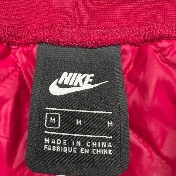 Nike Tech Women's Pack Quilted Jogger Pants Red Size Medium - Picture 3 of 8